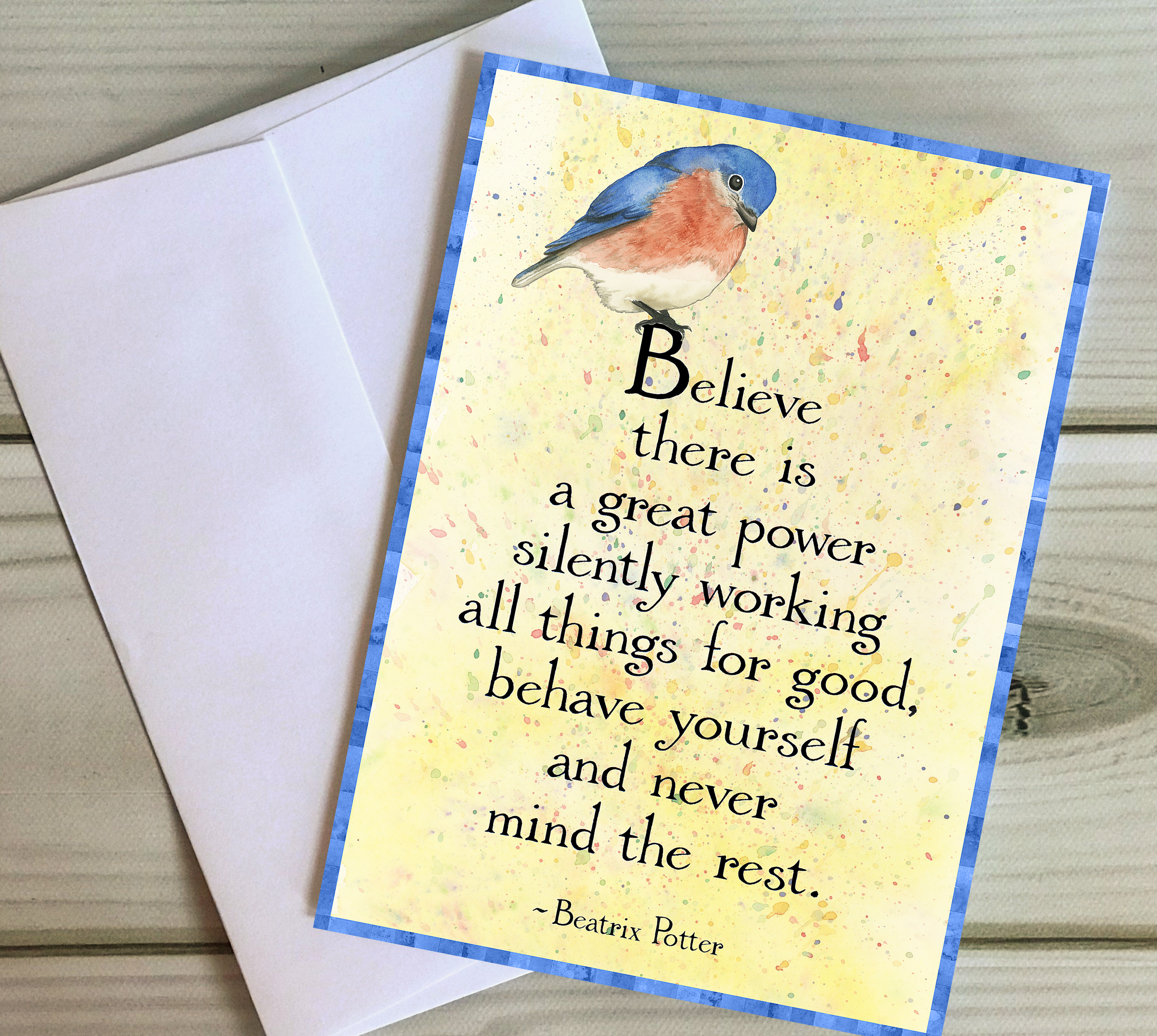 Behave Yourself All Occasion Card – Firefly Sky Design, image size:2560x2292